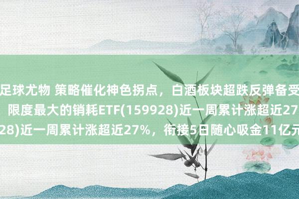 足球尤物 策略催化神色拐点，白酒板块超跌反弹备受柔软，古井贡酒涨停，限度最大的销耗ETF(159928)近一周累计涨超近27%，衔接5日随心吸金11亿元！