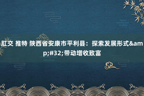 肛交 推特 陕西省安康市平利县：探索发展形式&#32;带动增收致富