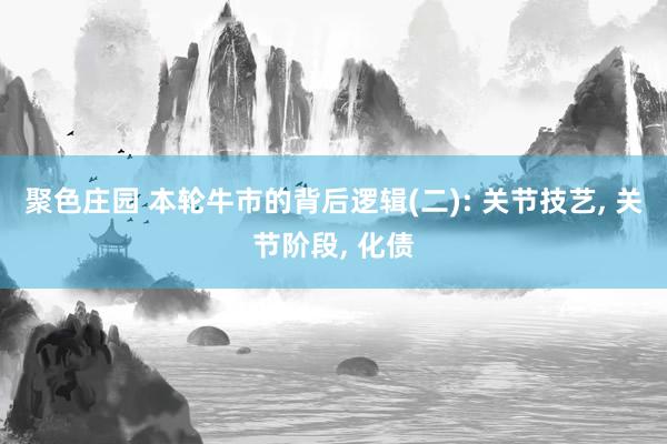 聚色庄园 本轮牛市的背后逻辑(二): 关节技艺， 关节阶段， 化债